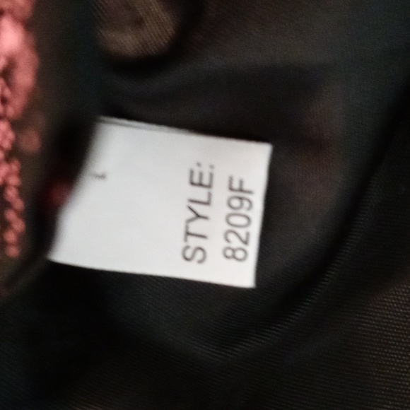 Pinky & Me Exquisite Halter Formal Gown - Picture 10 of 11